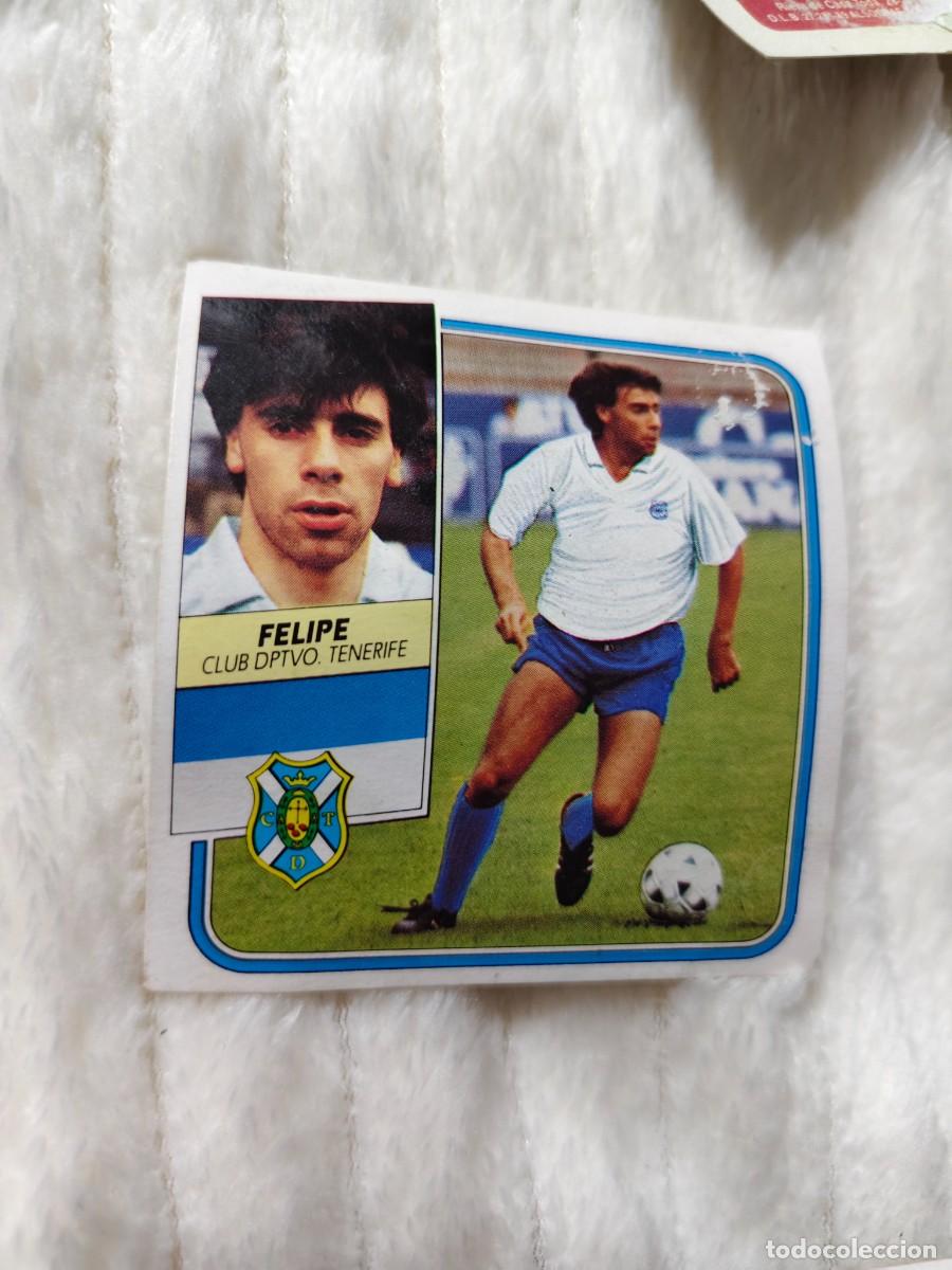 Cromos de f&uacute;tbol: EDICIONES ESTE 89 90 11B FELIPE TENERIFE FICHAJES 1989 1990 DESPEGADO RECUPERADO ALBUM AAQ