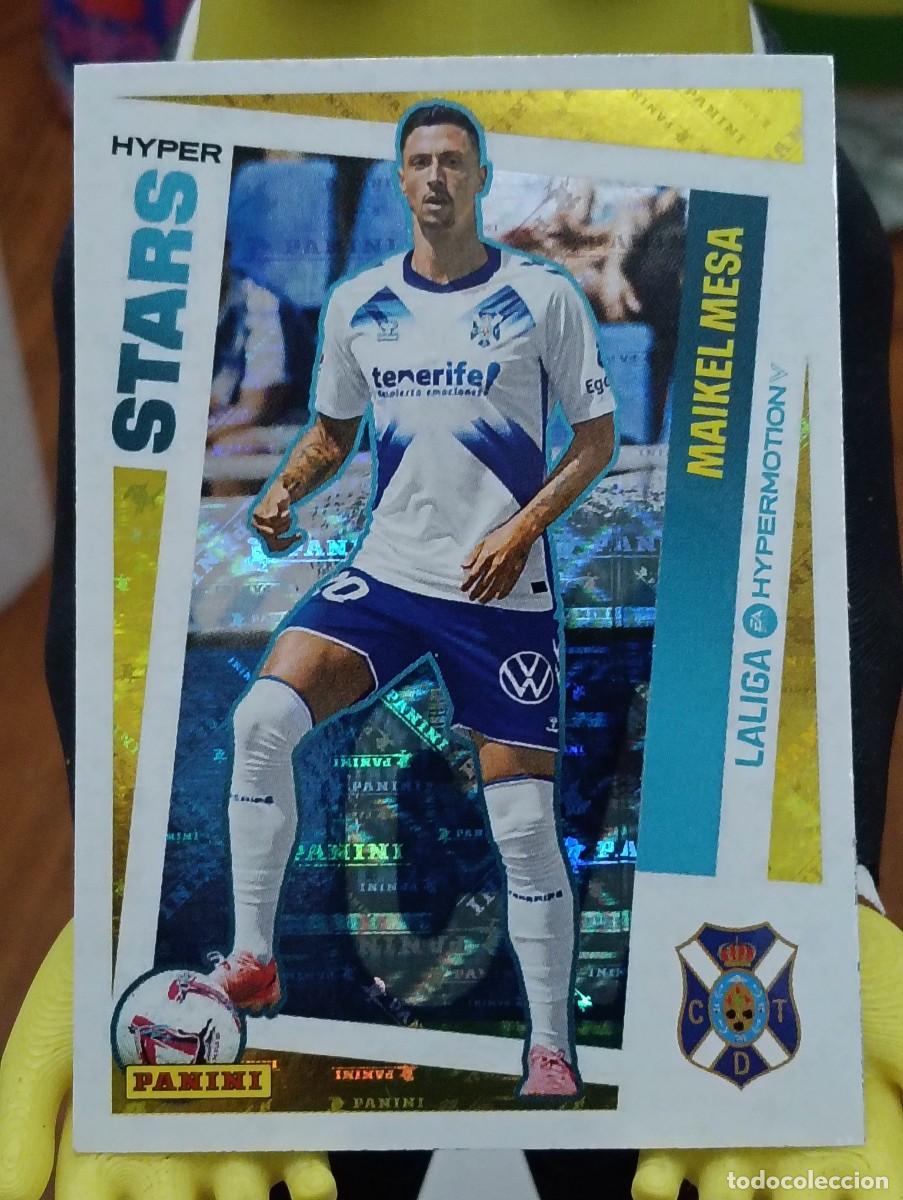 Cromos de f&uacute;tbol: Liga Hypermotion 24/25 - Maikel Mesa - N&deg; 446 - Tenerife - ( Hyper Stars )