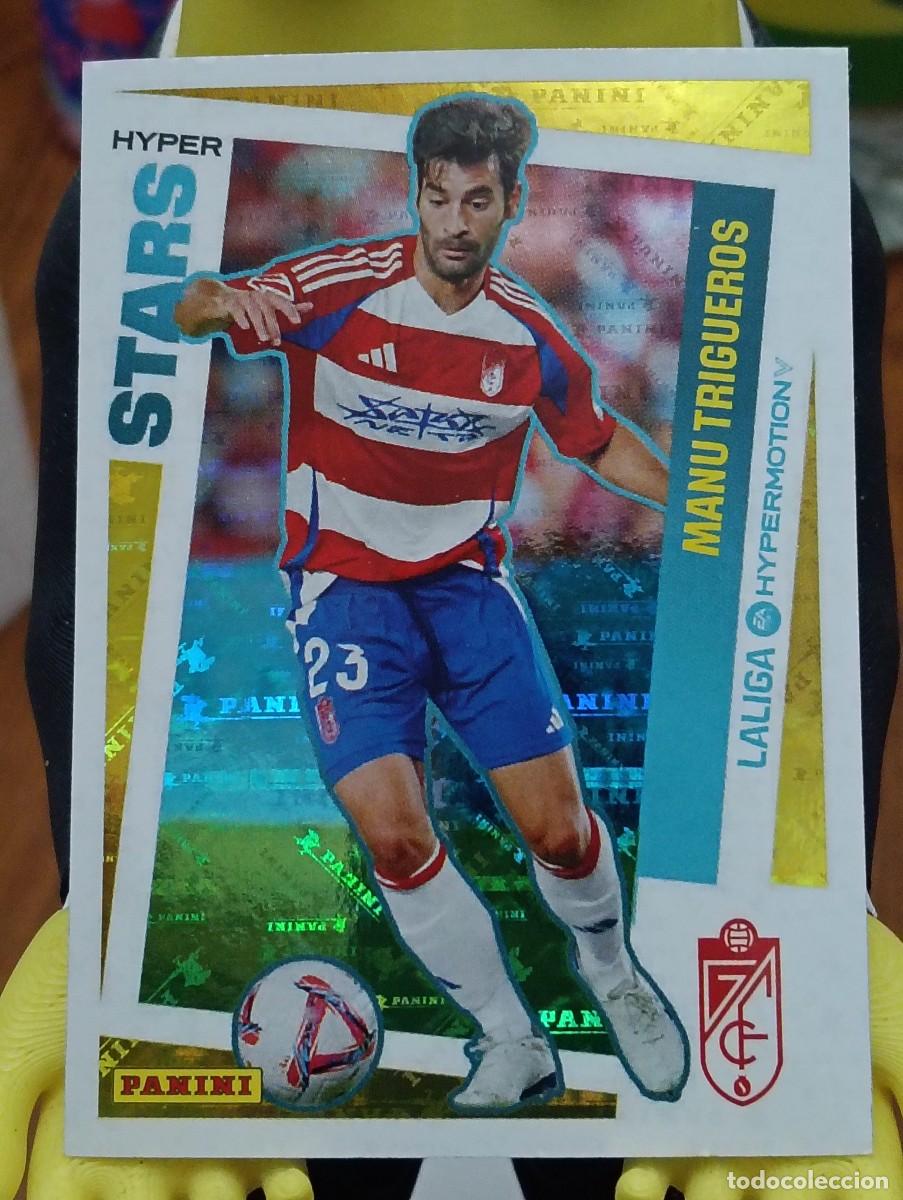 Cromos de f&uacute;tbol: Liga Hypermotion 24/25 - Manu Trigueros - N&deg; 447 - Granada - ( Hyper Stars )