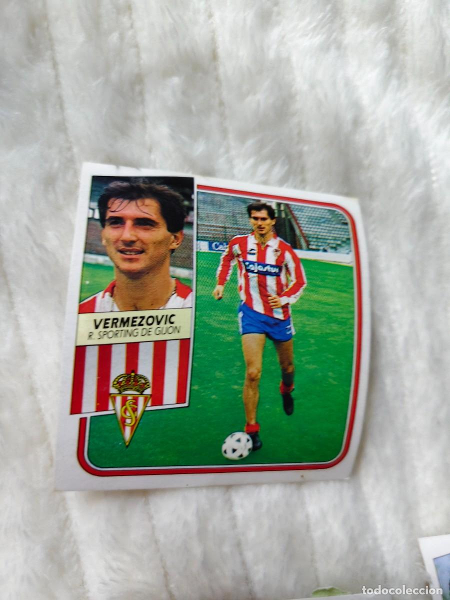 Cromos de Futebol: EDICIONES ESTE 89 90 24 VERMEZOVIC SPORTING FICHAJES 1989 1990 DESPEGADO RECUPERADO ALBUM AAQ