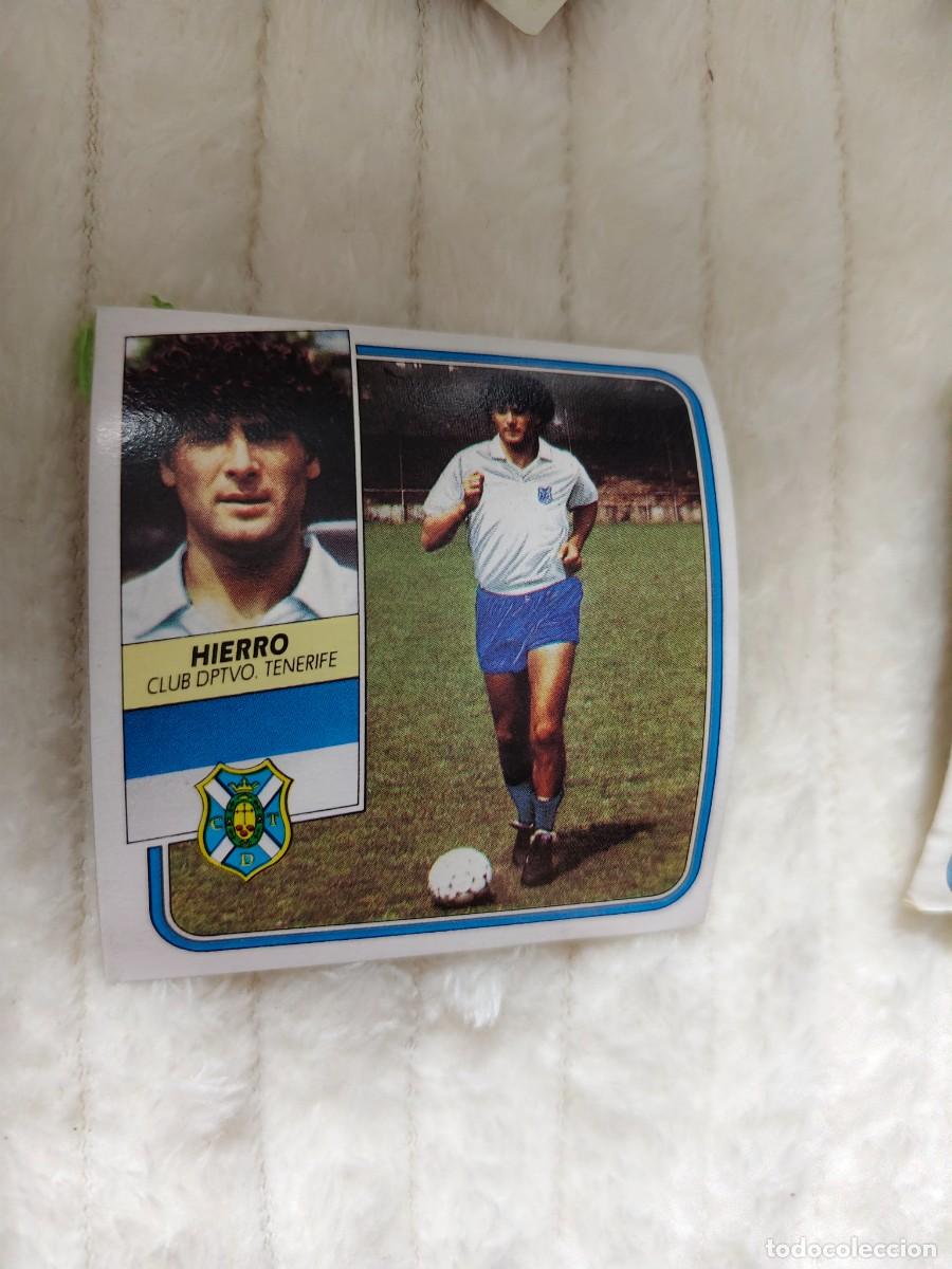 Cromos de f&uacute;tbol: EDICIONES ESTE 89 90 27 MANOLO HIERRO TENERIFE FICHAJES 1989 1990 DESPEGADO RECUPERADO ALBUM AAQ