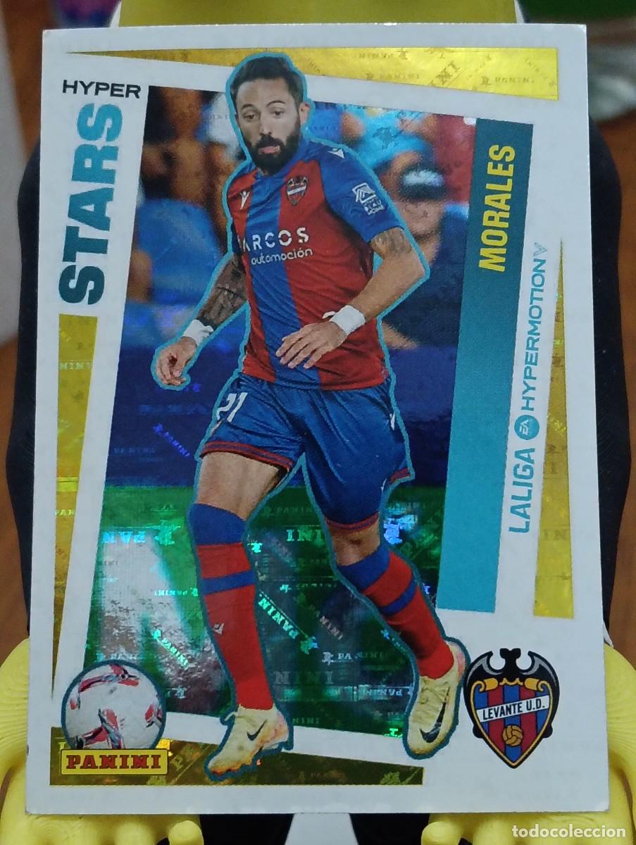 Cromos de f&uacute;tbol: Liga Hypermotion 24/25 - Morales - N&deg; 452 - Levante - ( Hyper Stars )
