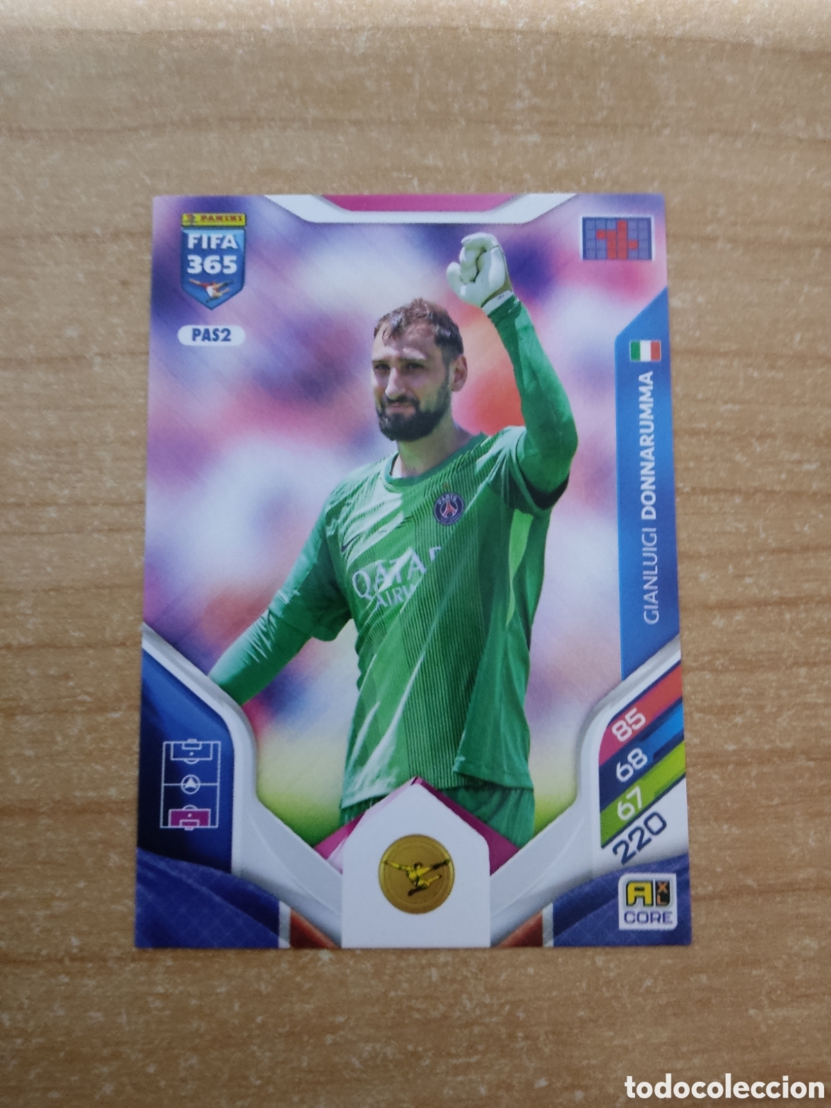 Cromos de f&uacute;tbol: 2 DONNARUMMA PSG FIFA 365 ADRENALYN 2026