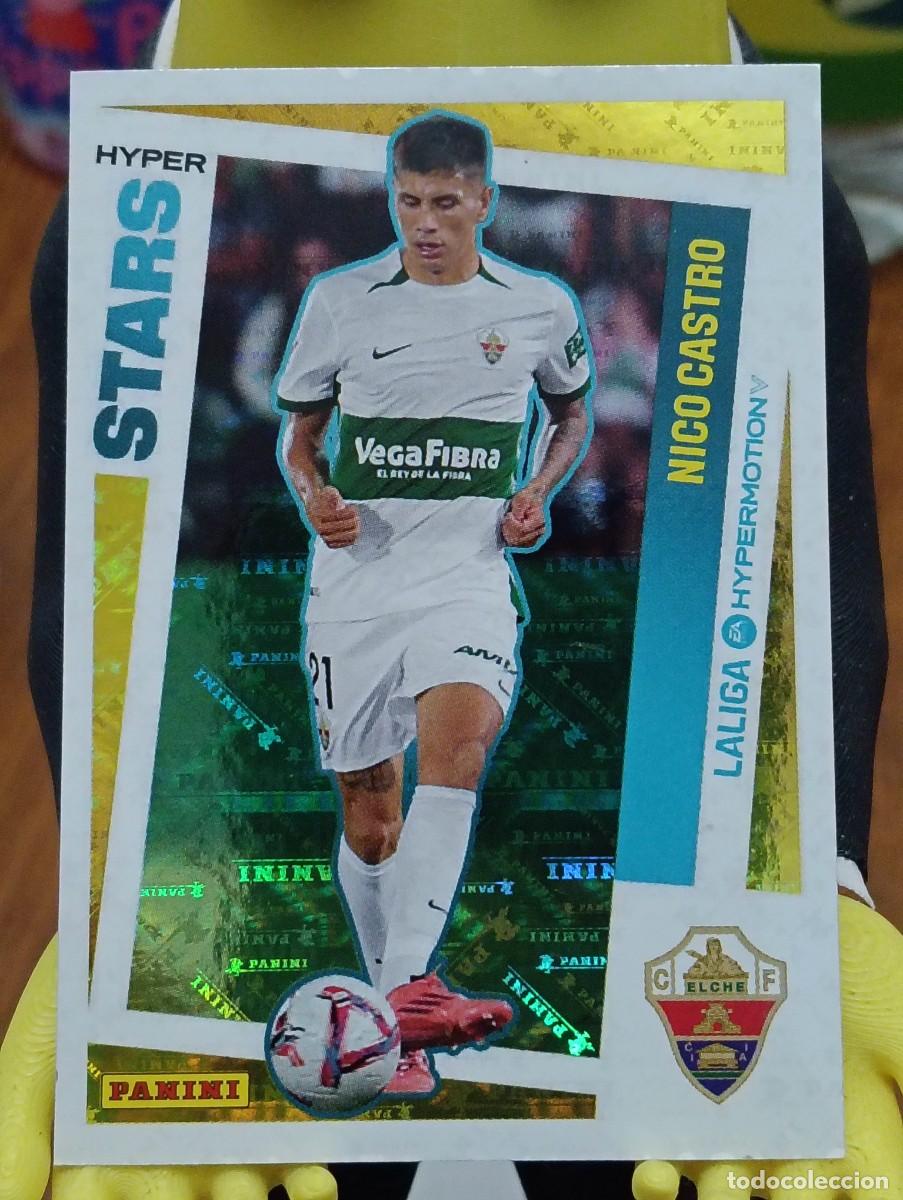 Cromos de f&uacute;tbol: Liga Hypermotion 24/25 - Nico Castro - N&deg; 454 - Elche - ( Hyper Stars )