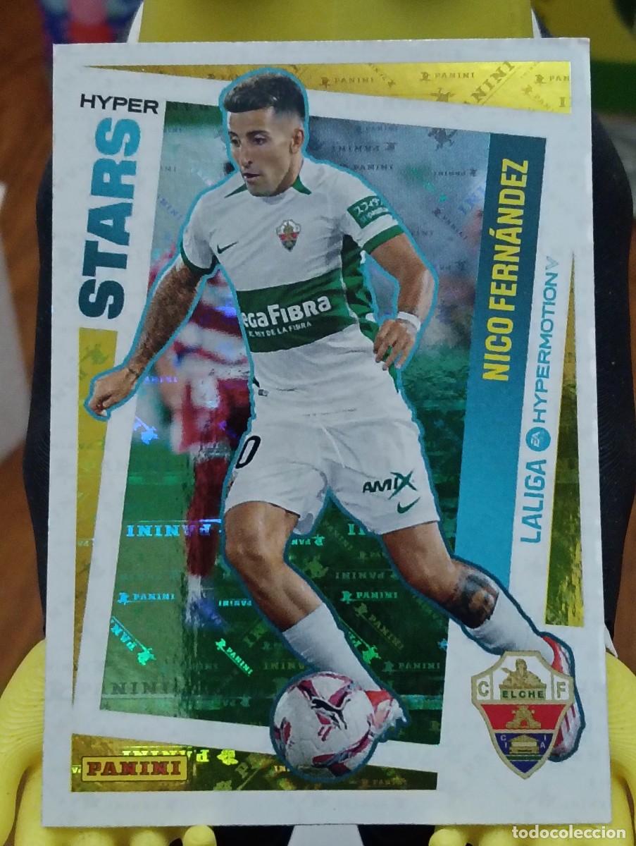 Cromos de f&uacute;tbol: Liga Hypermotion 24/25 - Nico Fern&aacute;ndez - N&deg; 455 - Elche - ( Hyper Stars )