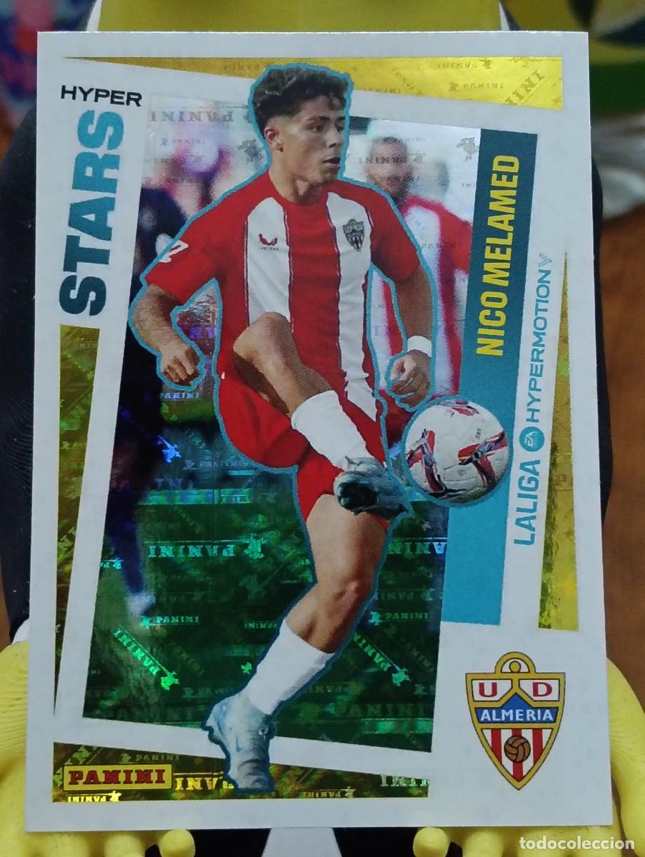 Cromos de f&uacute;tbol: Liga Hypermotion 24/25 - Nico Melamed - N&deg; 456 - Almer&iacute;a - ( Hyper Stars )