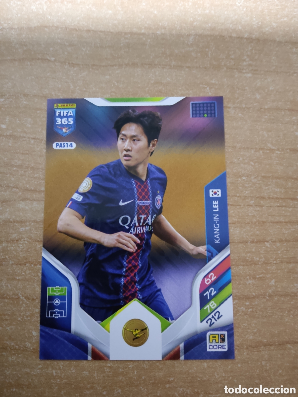Cromos de f&uacute;tbol: 14 KANG IN LEE PSG FIFA 365 ADRENALYN 2026