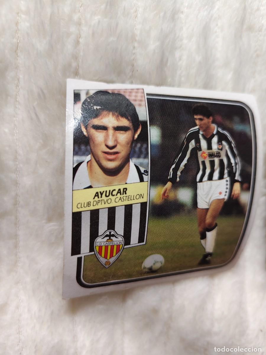 Cromos de f&uacute;tbol: EDICIONES ESTE 89 90 36 A AYUCAR CASTELLON FICHAJES 1989 1990 DESPEGADO RECUPERADO ALBUM AAQ