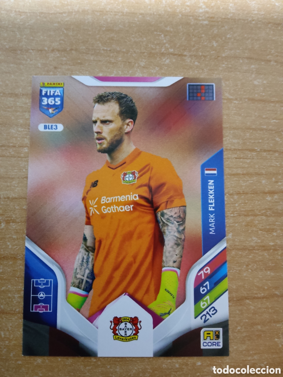 Cromos de f&uacute;tbol: 3 FLEKKEN BAYER LEVERKUSEN FIFA 365 ADRENALYN 2026
