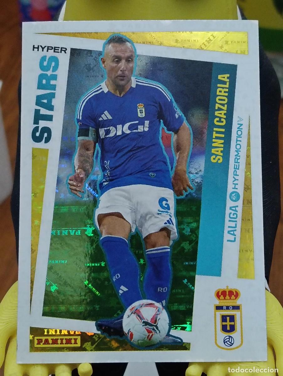 Cromos de f&uacute;tbol: Liga Hypermotion 24/25 - Santi Cazorla - N&deg; 460 - Oviedo - ( Hyper Stars )