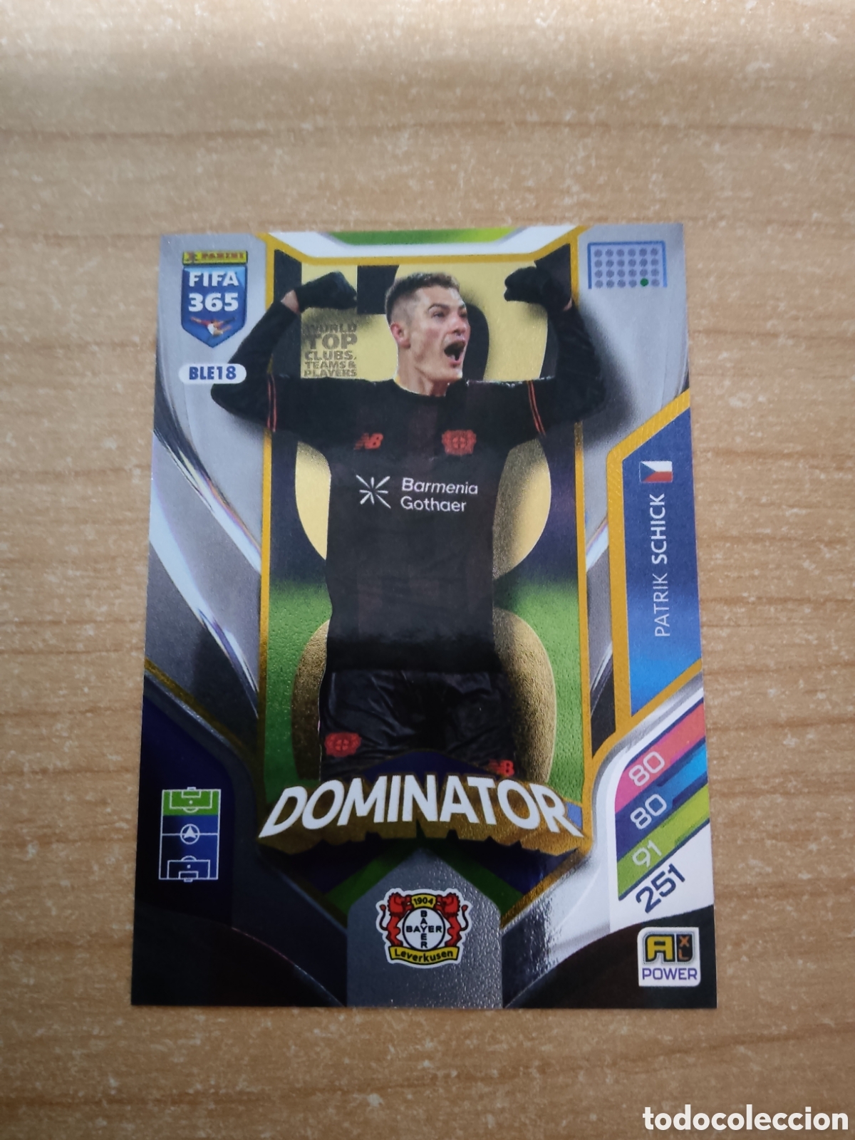 Figurine di Calcio: 18 SCHICK DOMINATOR BAYER LEVERKUSEN FIFA 365 ADRENALYN 2026