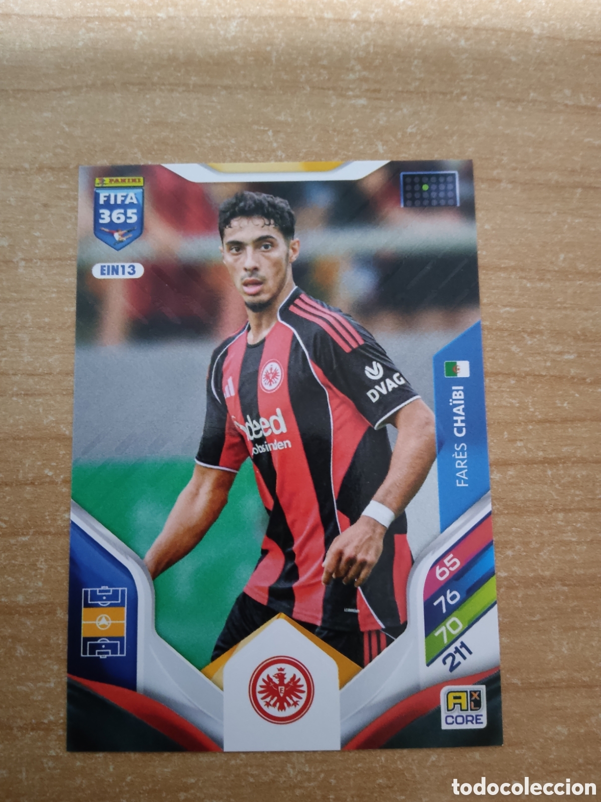 Figurine di Calcio: 13 FARES CHAIBI FRANKFURT FIFA 365 ADRENALYN 2026