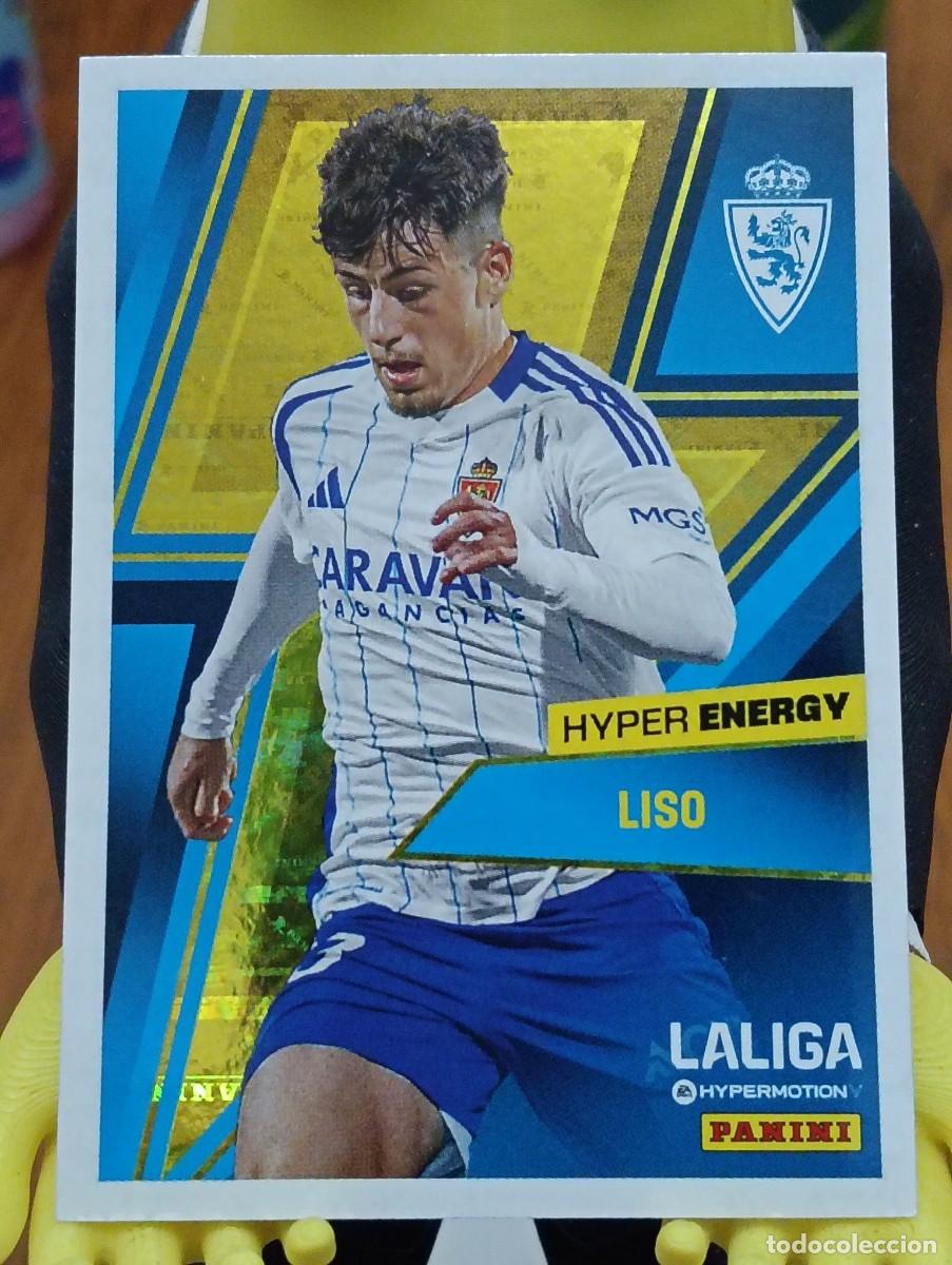 Figurine di Calcio: Liga Hypermotion 24/25 - Liso - N&deg; 468 - R. Zaragoza - ( Hyper Energy )