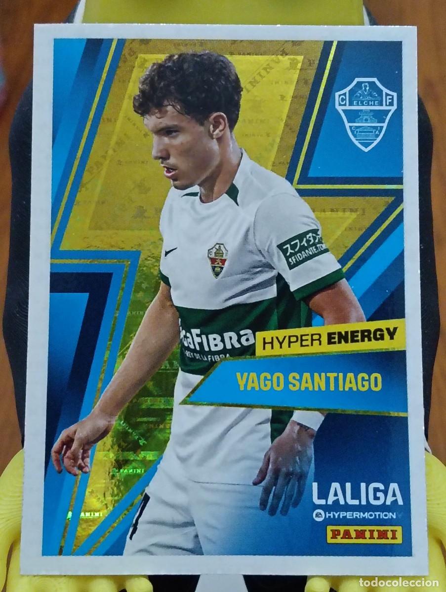 Cromos de f&uacute;tbol: Liga Hypermotion 24/25 - Yago Santiago - N&deg; 472 - Elche - ( Hyper Energy )