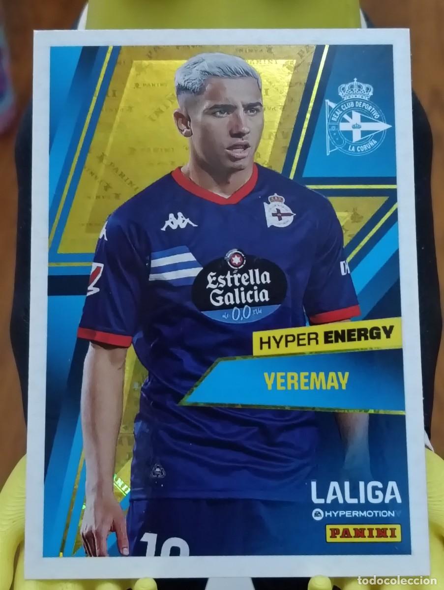 Cromos de f&uacute;tbol: Liga Hypermotion 24/25 - Yeremay - N&deg; 473 - D. La Coru&ntilde;a - ( Hyper Energy )