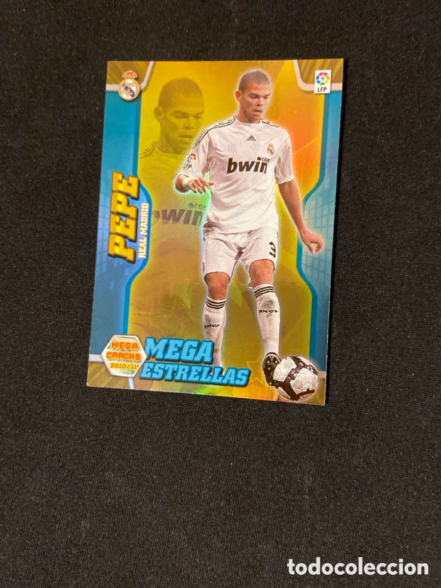 Cromos de f&uacute;tbol: PEPE 367 ESTRELLAS (REAL MADRID)