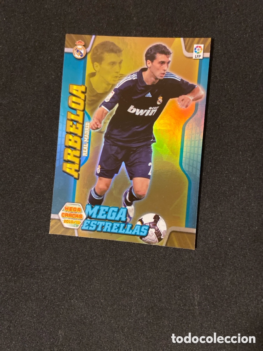 Cromos de f&uacute;tbol: ARBELOA 370 ESTRELLAS (REAL MADRID)