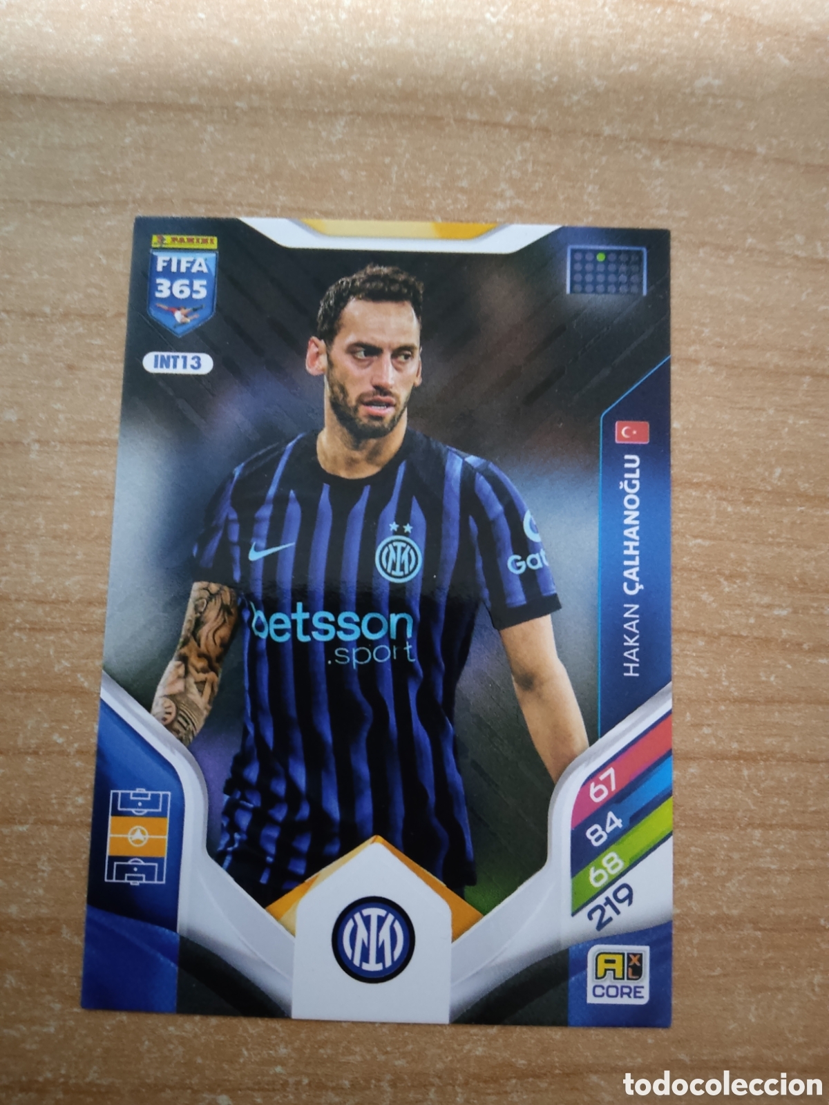 Cromos de f&uacute;tbol: 13 CALHANOGLU INTER MILAN FIFA 365 ADRENALYN 2026