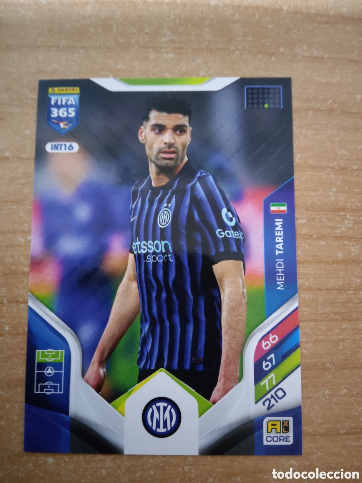 Cromos de f&uacute;tbol: 16 TAREMI INTER MILAN FIFA 365 ADRENALYN 2026
