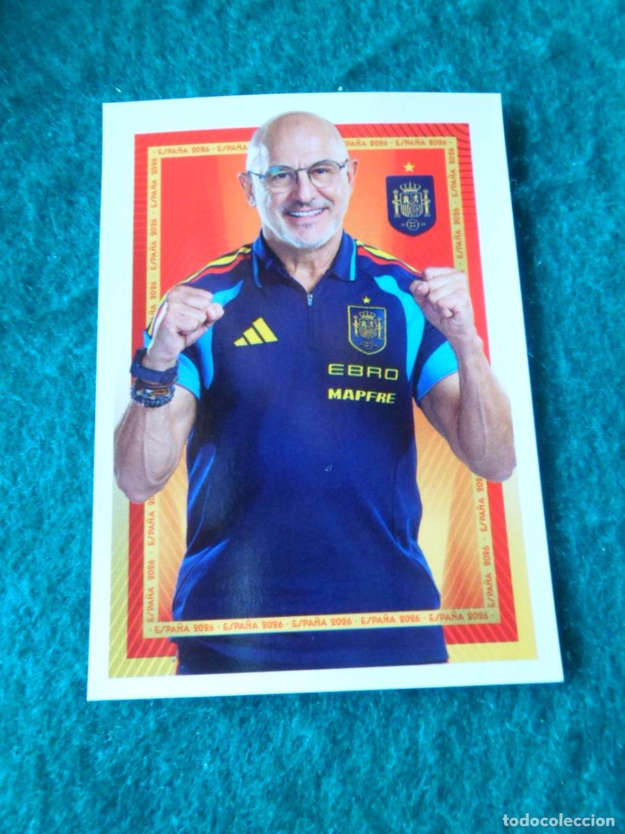 Cromos de f&uacute;tbol: CROMO ESPA&Ntilde;A 2026. CARREFOUR-PANINI. LUIS DE LA FUENTE. 7