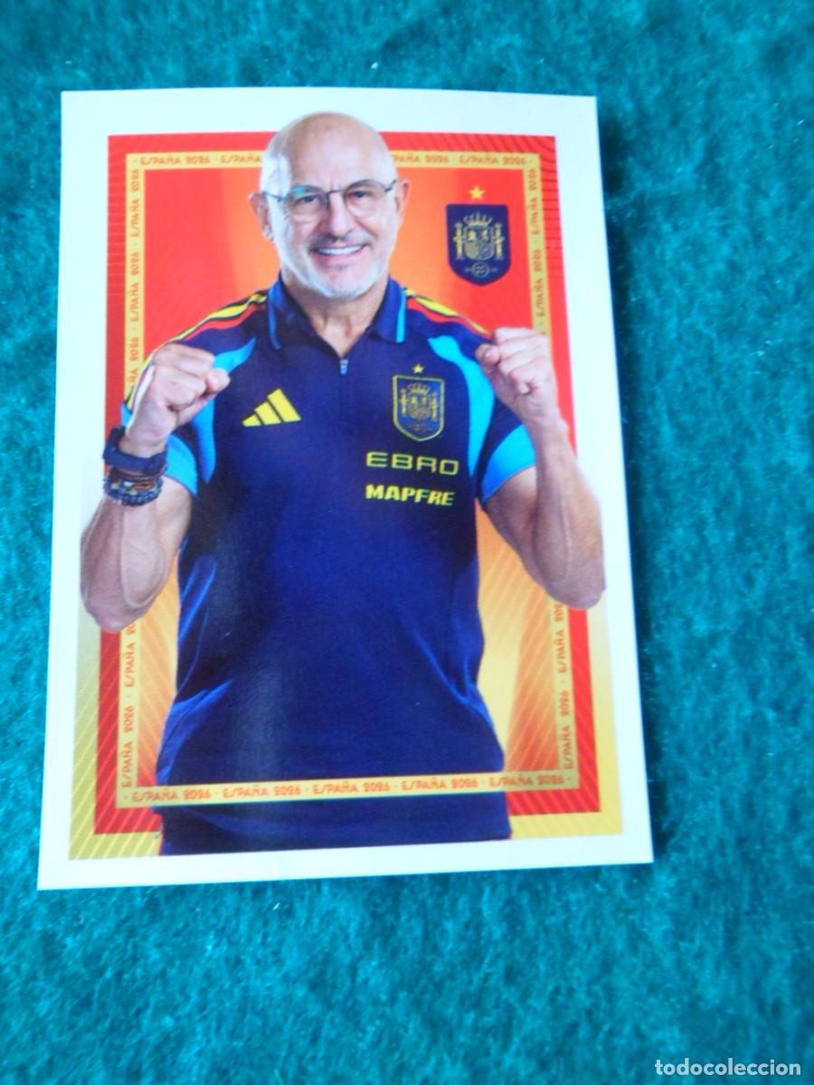 Cromos de f&uacute;tbol: CROMO ESPA&Ntilde;A 2026. CARREFOUR-PANINI. LUIS DE LA FUENTE. 7
