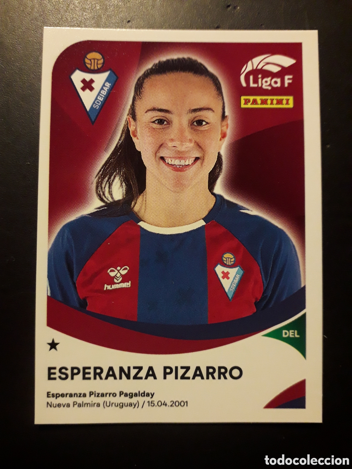 Cromos de f&uacute;tbol: ESPERANZA PIZARRO EIBAR N&deg; 137 LIGA F FEMENINA 2024 2025 24 25 PANINI PEDIDO M&Iacute;NIMO 3&euro;