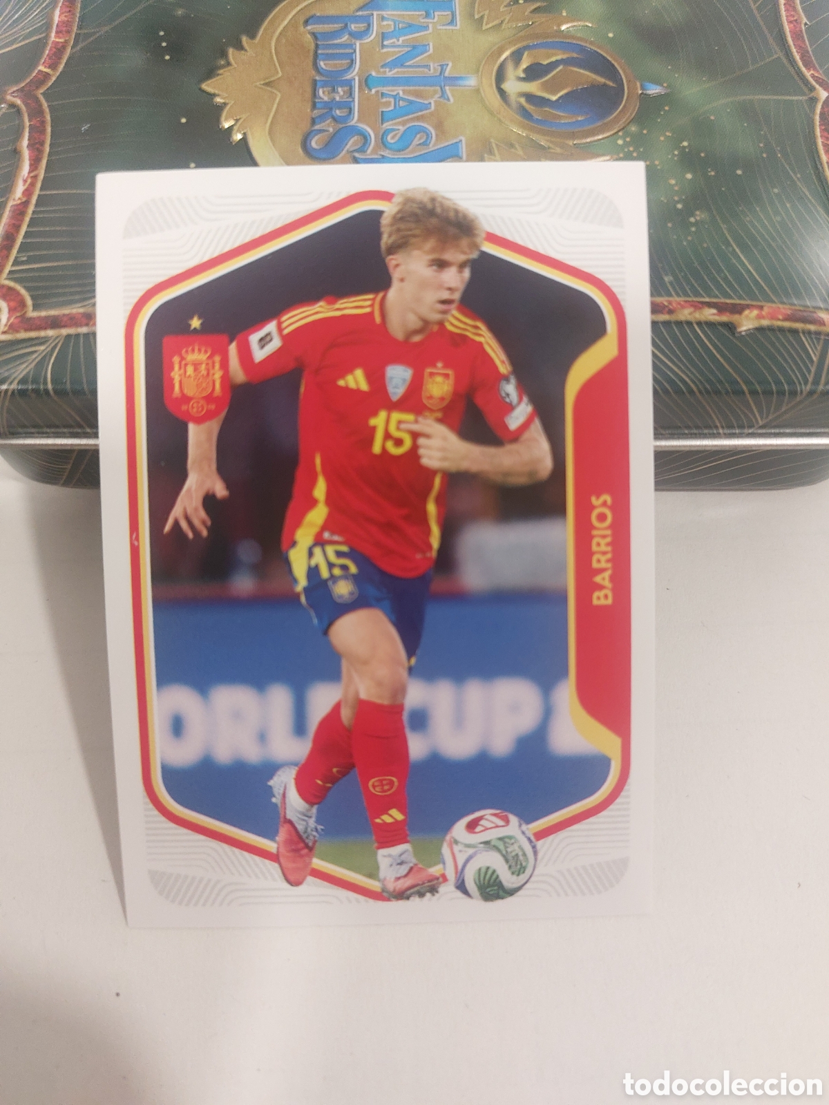 Cromos de f&uacute;tbol: 39 BARRIOS SELECCION ESPA&Ntilde;OLA ESPA&Ntilde;A MUNDIAL CARREFOUR 26 PANINI 2026