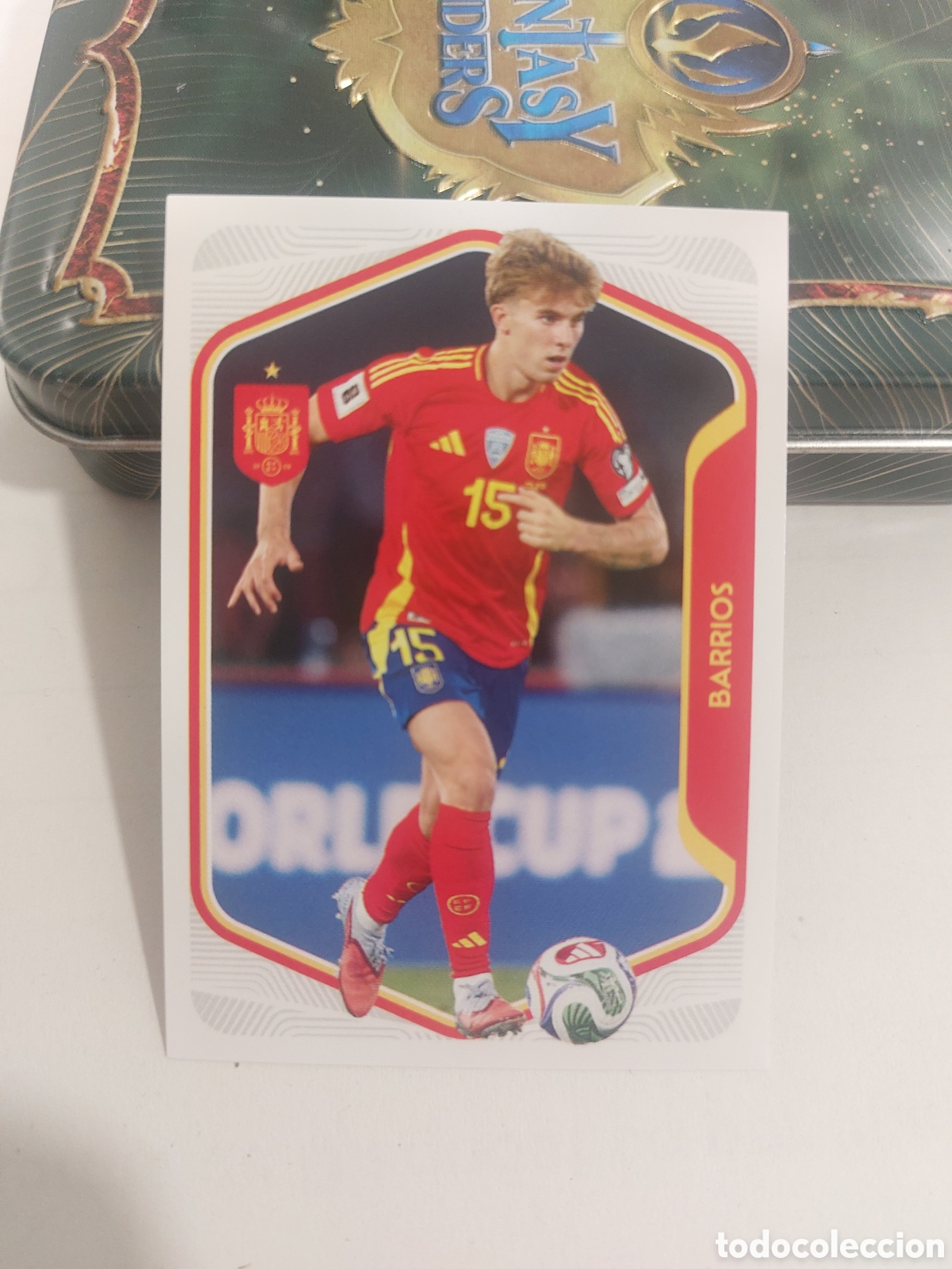 Cromos de f&uacute;tbol: 39 BARRIOS SELECCION ESPA&Ntilde;OLA ESPA&Ntilde;A MUNDIAL CARREFOUR 26 PANINI 2026