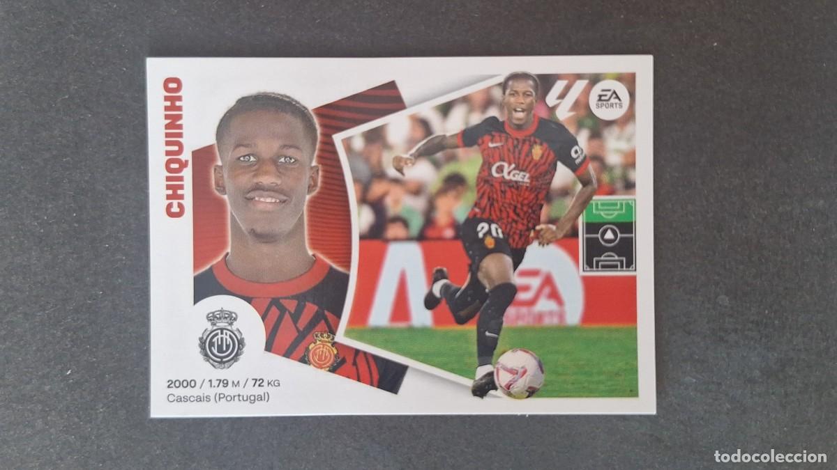 Cromos de f&uacute;tbol: L3 CHIQUINHO R. C. D. MALLORCA COLOCA LIGA ESTE 2024 2025 24 25 SIN PEGAR NUNCA PEGADO