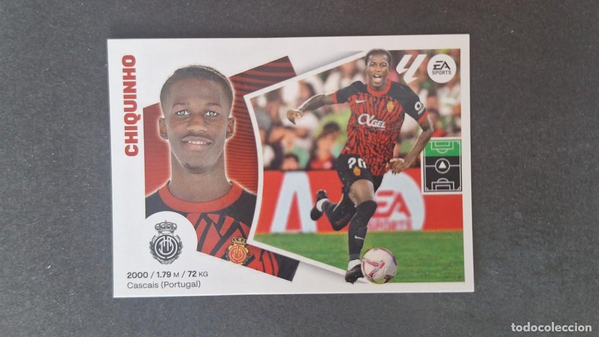 Cromos de f&uacute;tbol: L3 CHIQUINHO R. C. D. MALLORCA COLOCA LIGA ESTE 2024 2025 24 25 SIN PEGAR NUNCA PEGADO