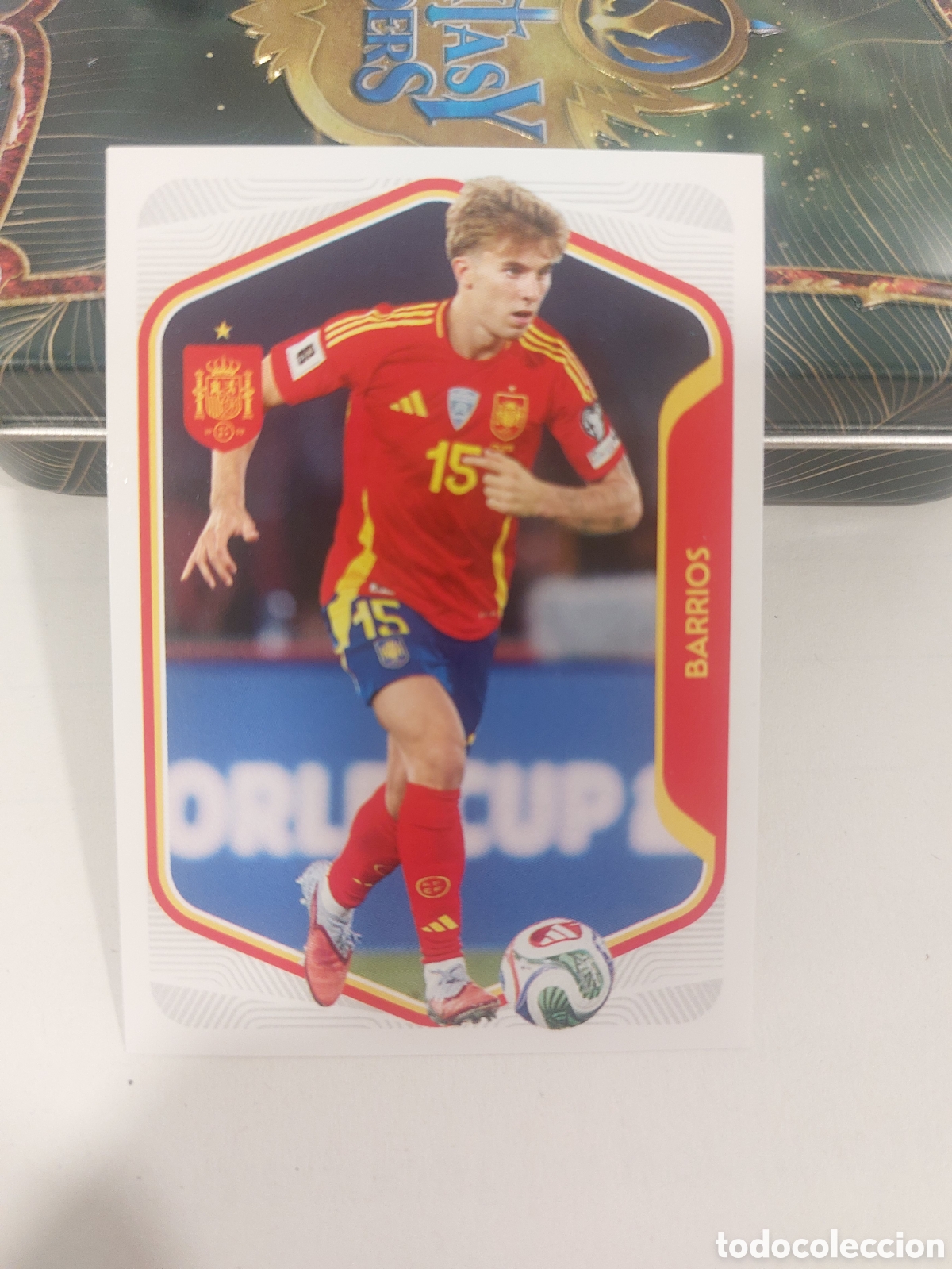 Cromos de f&uacute;tbol: 39 BARRIOS SELECCION ESPA&Ntilde;OLA ESPA&Ntilde;A MUNDIAL CARREFOUR 26 PANINI 2026