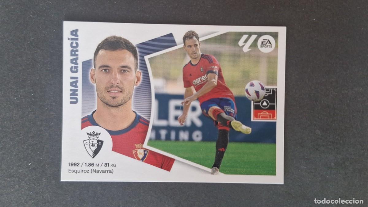 Cromos de f&uacute;tbol: L3 UNAI GARCIA C. A. OSASUNA COLOCA LIGA ESTE 2024 2025 24 25 SIN PEGAR NUNCA PEGADO