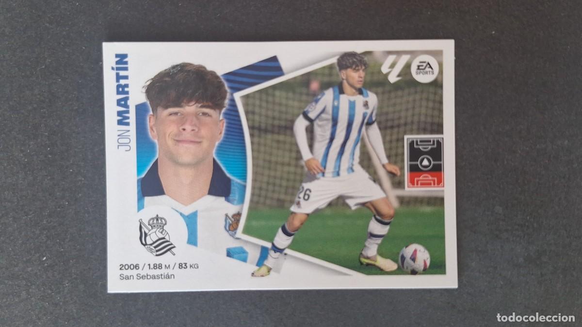 Cromos de f&uacute;tbol: L3 JON MARTIN REAL SOCIEDAD COLOCA LIGA ESTE 2024 2025 24 25 SIN PEGAR NUNCA PEGADO