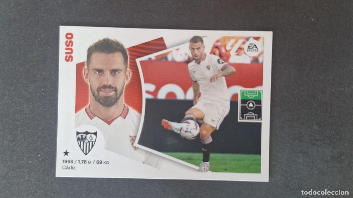 Cromos de f&uacute;tbol: L3 SUSO SEVILLA F. C. COLOCA LIGA ESTE 2024 2025 24 25 SIN PEGAR NUNCA PEGADO