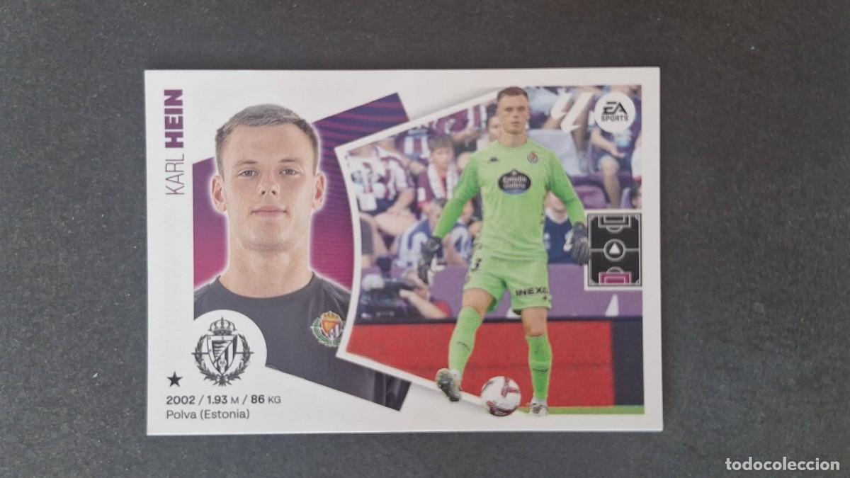 Cromos de f&uacute;tbol: L3 HEIN REAL VALLADOLID COLOCA LIGA ESTE 2024 2025 24 25 SIN PEGAR NUNCA PEGADO