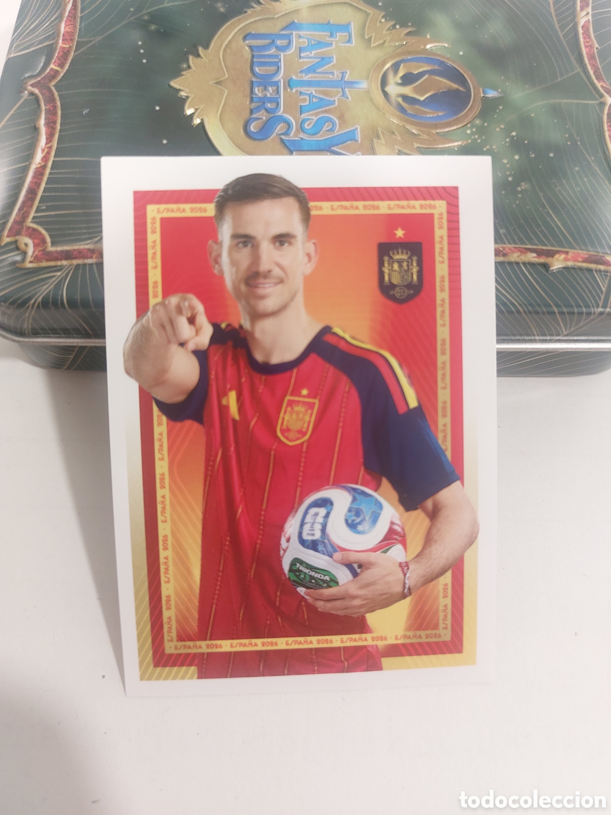 Cromos de f&uacute;tbol: 35 FABIAN RUIZ SELECCION ESPA&Ntilde;OLA ESPA&Ntilde;A MUNDIAL CARREFOUR 26 PANINI 2026