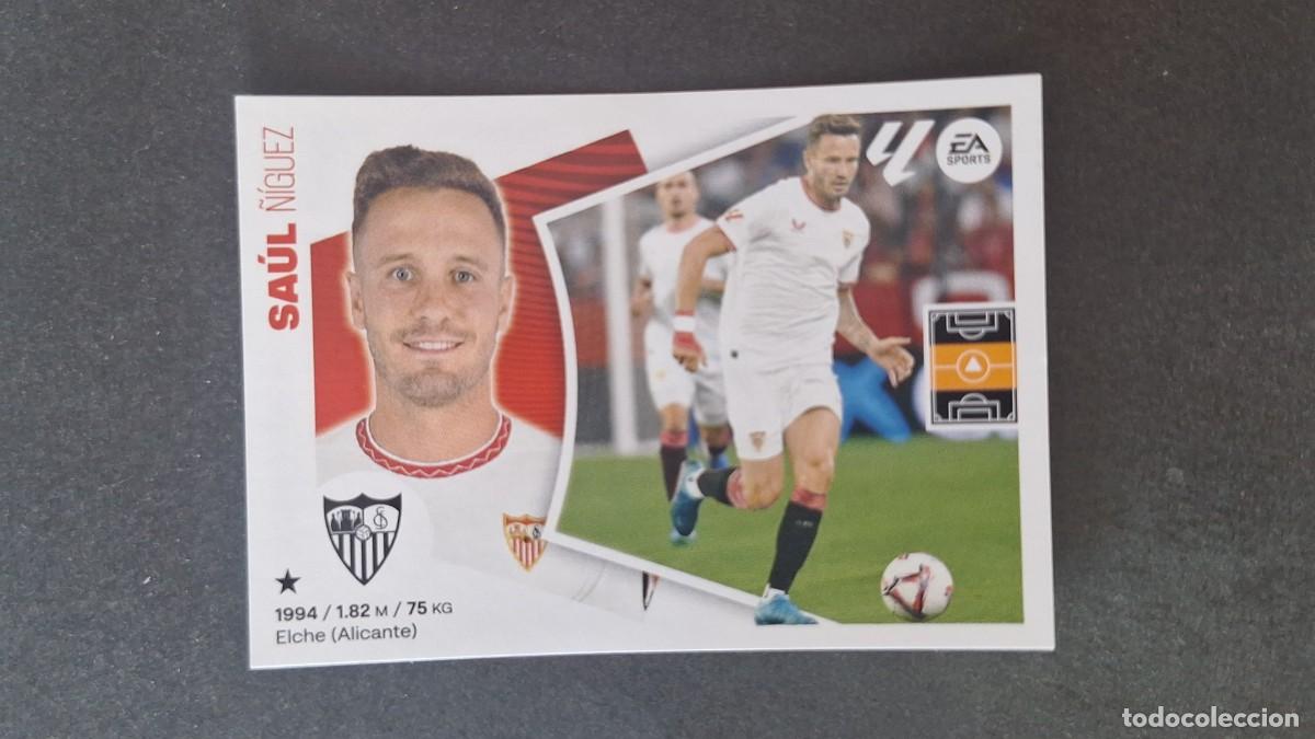 Cromos de f&uacute;tbol: L3 SAUL SEVILLA F. C. FICHAJE 8 LIGA ESTE 2024 2025 24 25 SIN PEGAR NUNCA PEGADO