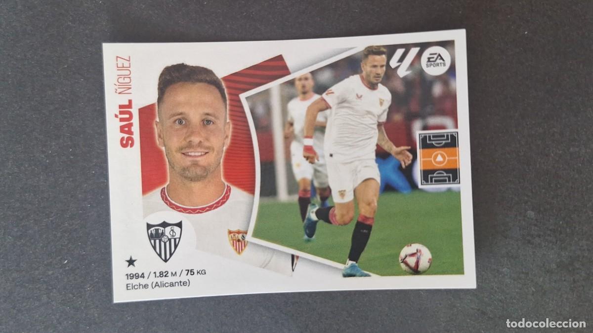 Cromos de f&uacute;tbol: L3 SAUL SEVILLA F. C. FICHAJE 8 LIGA ESTE 2024 2025 24 25 SIN PEGAR NUNCA PEGADO