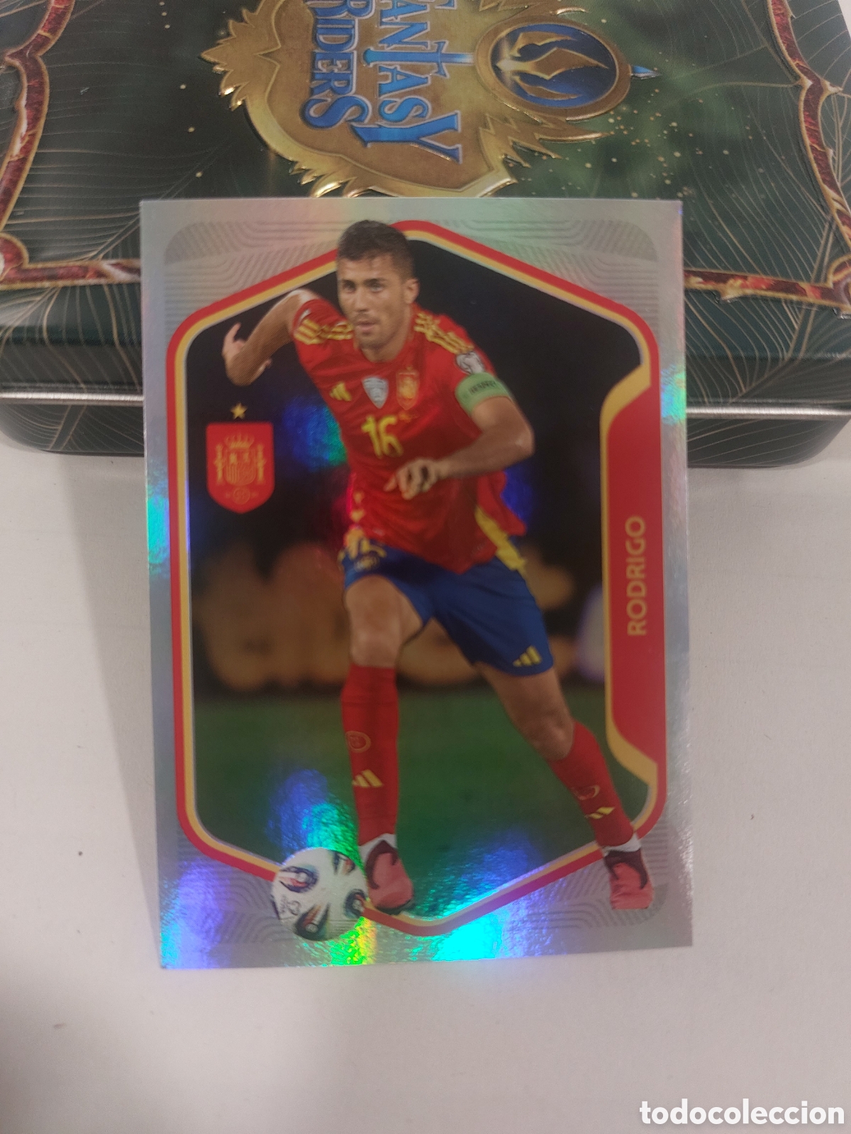 Cromos de f&uacute;tbol: 32 RODRIGO SELECCION ESPA&Ntilde;OLA ESPA&Ntilde;A MUNDIAL CARREFOUR 26 PANINI 2026