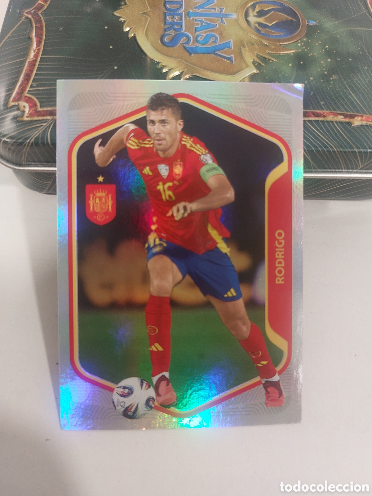 Cromos de f&uacute;tbol: 32 RODRIGO SELECCION ESPA&Ntilde;OLA ESPA&Ntilde;A MUNDIAL CARREFOUR 26 PANINI 2026