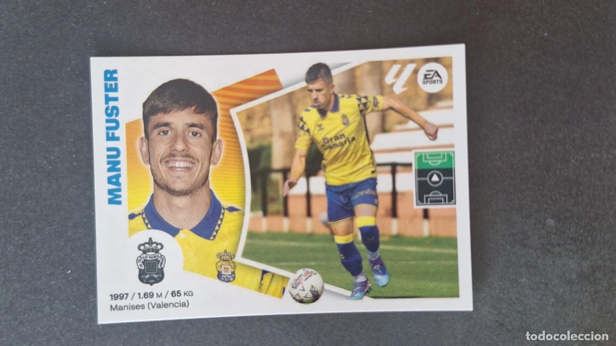 Cromos de f&uacute;tbol: L3 MANU FUSTER U. D. LAS PALMAS FICHAJE 15 LIGA ESTE 2024 2025 24 25 SIN PEGAR NUNCA PEGADO