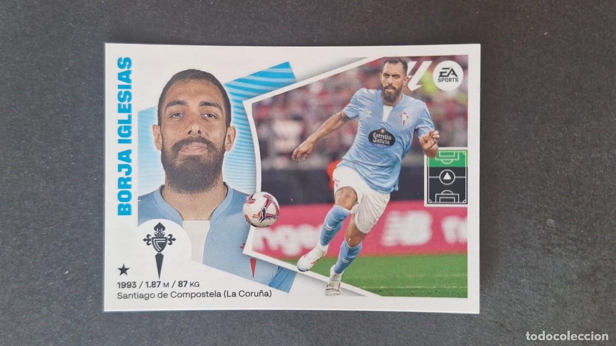 Cromos de f&uacute;tbol: L3 BORJA IGLESIAS CELTA DE VIGO FICHAJE 17 LIGA ESTE 2024 2025 24 25 SIN PEGAR NUNCA PEGADO