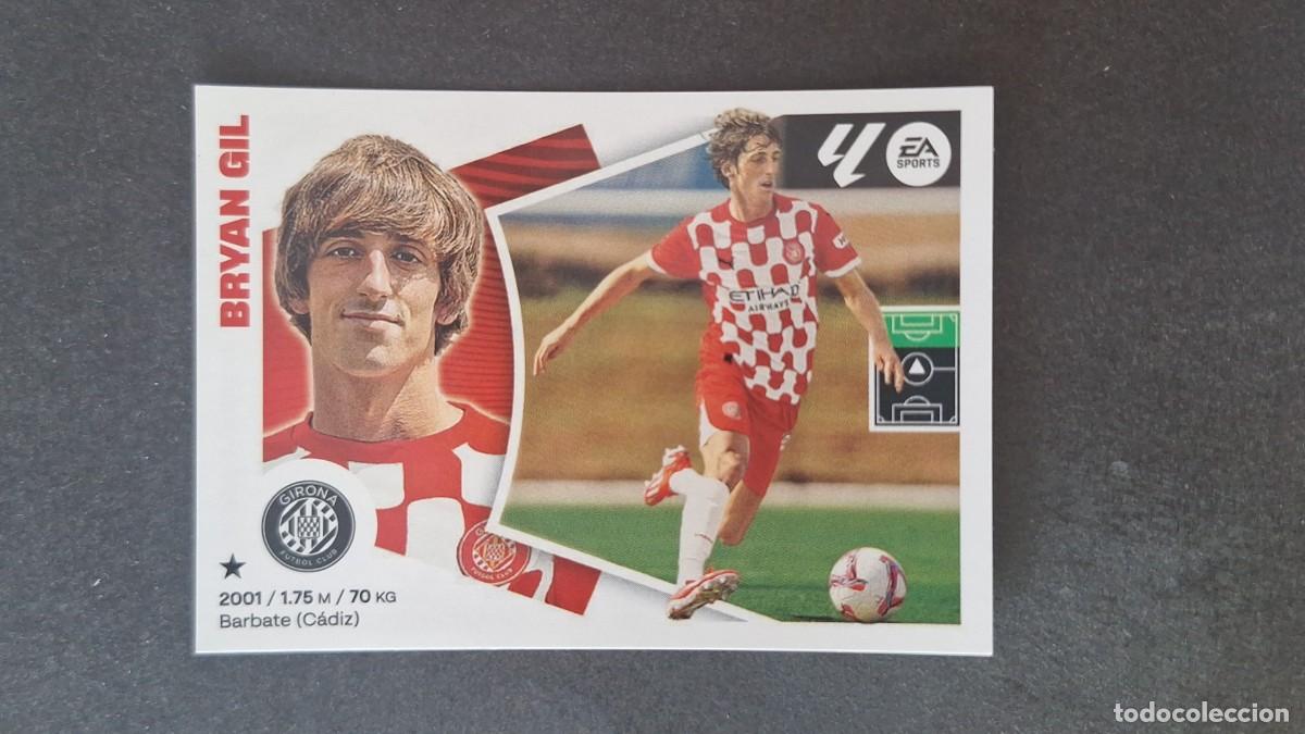 Cromos de f&uacute;tbol: L3 BRYAN GIL GIRONA F. C. FICHAJE 19 LIGA ESTE 2024 2025 24 25 SIN PEGAR NUNCA PEGADO