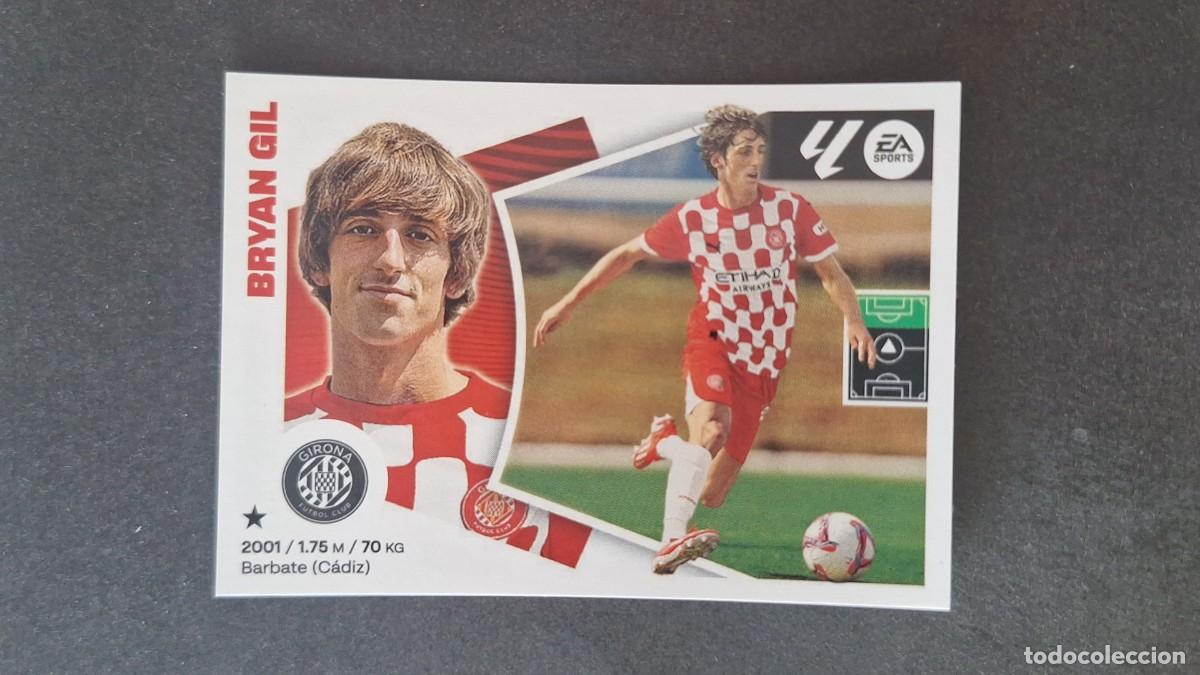 Cromos de f&uacute;tbol: L3 BRYAN GIL GIRONA F. C. FICHAJE 19 LIGA ESTE 2024 2025 24 25 SIN PEGAR NUNCA PEGADO