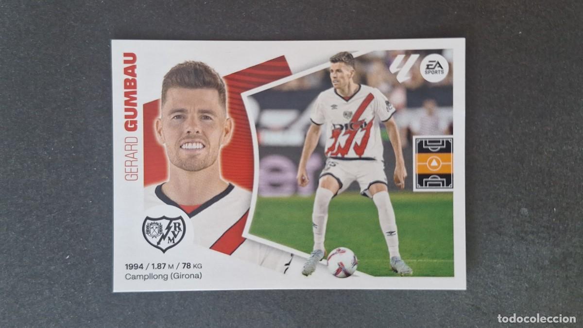 Cromos de f&uacute;tbol: L3 GUMBAU RAYO VALLECANO FICHAJE 24 LIGA ESTE 2024 2025 24 25 SIN PEGAR NUNCA PEGADO