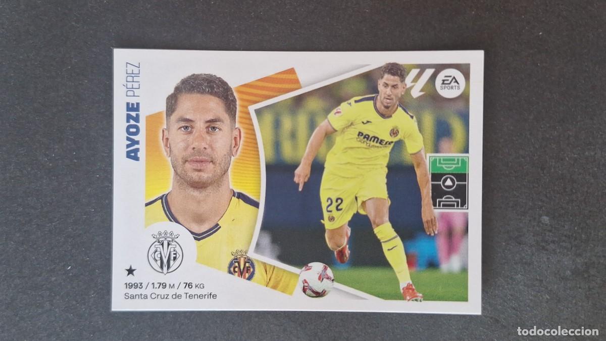 Cromos de f&uacute;tbol: L3 AYOZE VILLARREAL C. F. FICHAJE 28 LIGA ESTE 2024 2025 24 25 SIN PEGAR NUNCA PEGADO