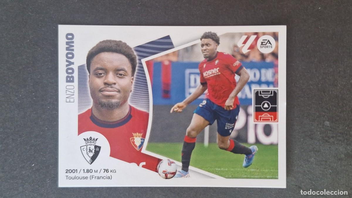 Fu&szlig;ball-Sticker: L3 BOYOMO C. A. OSASUNA FICHAJE 48 LIGA ESTE 2024 2025 24 25 SIN PEGAR NUNCA PEGADO