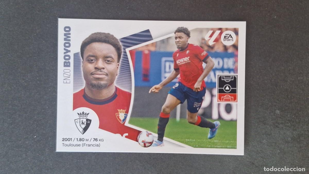 Fu&szlig;ball-Sticker: L3 BOYOMO C. A. OSASUNA FICHAJE 48 LIGA ESTE 2024 2025 24 25 SIN PEGAR NUNCA PEGADO