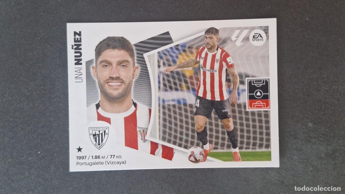 Cromos de f&uacute;tbol: L3 NU&Ntilde;EZ ATHLETIC CLUB DE BILBAO FICHAJE 50 LIGA ESTE 2024 2025 24 25 SIN PEGAR NUNCA PEGADO