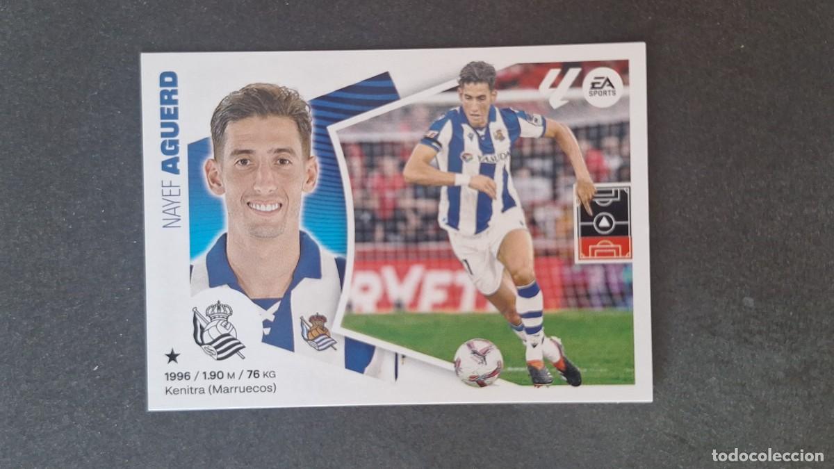 Cromos de f&uacute;tbol: L3 AGUERD REAL SOCIEDAD FICHAJE 54 LIGA ESTE 2024 2025 24 25 SIN PEGAR NUNCA PEGADO